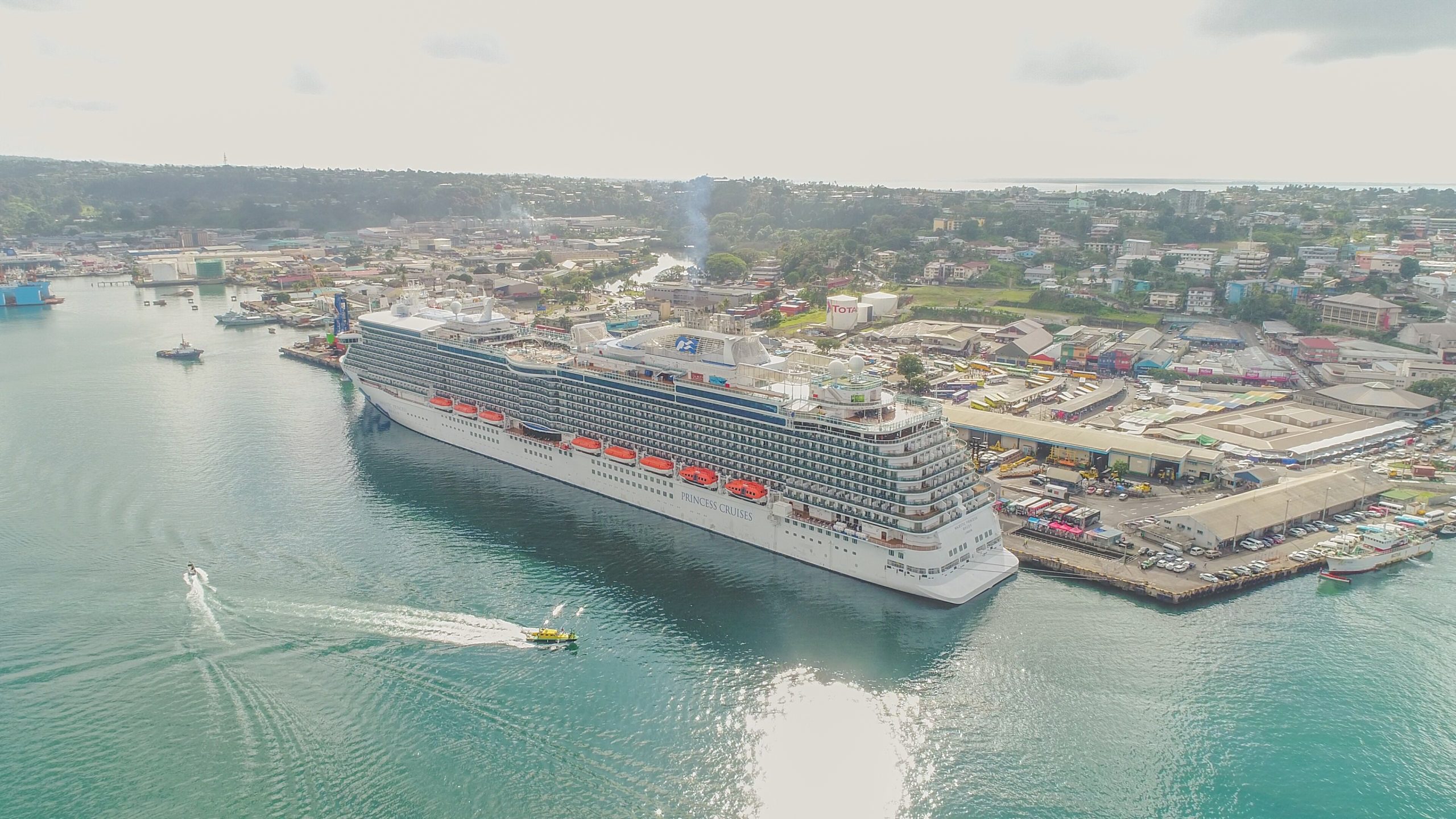 Majestic Princess visits to Fiji Ports